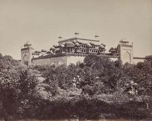 Secundra Agra közelében. Akbar császár mauzóleuma