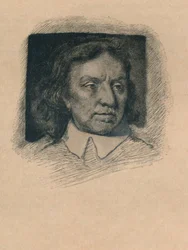 Oliver Cromwell, 1599-1658. Angol katonai vezető és politikus, 1901.