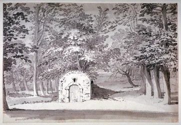 Jégház vagy vezeték a Greenwich Parkban, Londonban, 1772