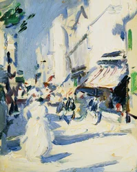 Utca Párizsban, kb. 1907