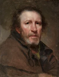 "Old Pat", The Independent Beggar, c. 1819 (olaj, fa)