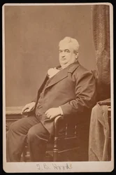 Dr. T.B. portréja. Hood, 1876 és 1880 között.