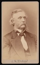 Jacob Richards Dodge portréja 1823-1902, 1878.