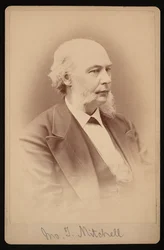 John T. Mitchell portréja, 1876 és 1880 között.