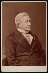 Joseph Henry portréja 1797-1878, 1875 december.