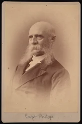 Seth Ledyard Phelps portréja 1824-1885, 1878.
