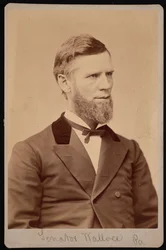 William Andrew Wallace portréja 1827-1896, 1876 és 1880 között.