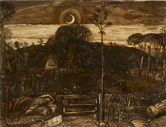 Késői alkonyat, 1825