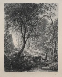 A pásztorkunyhó, 1850.