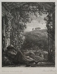 Az alvó pásztor, 1857.