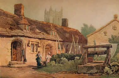 Üdülőházak Glastonburyben, 1819