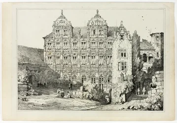 A heidelbergi kastély része