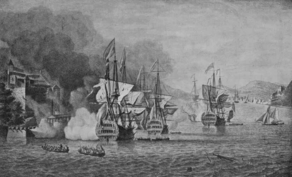 Vernon Portobellóban, 1740