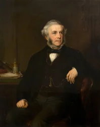 George Richards Elkington portréja 1800-1865, 1865.