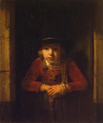Ablakon kitekintő fiú, 1647 körül