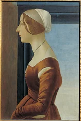 Fiatal nő portréja (Simonetta Vespucci vagy Clarice (Clarisse) Orsini), 1475 körül (festmény)