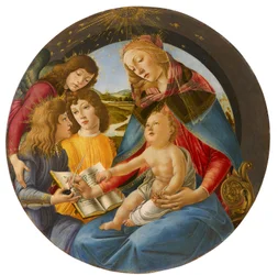 Olaszul: Madonna a Magnificat Madonna a Magnificatról