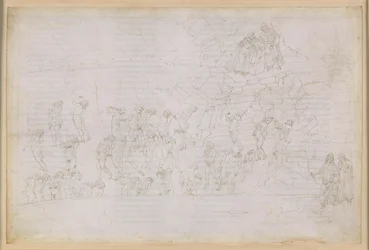 A Divina Commedia, Inferno XX. Vergilius és Dante a pokol nyolcadik körében (Malebolge), 4. bolgia: a varázslók és jósok büntetése; találkozás Manto-val
