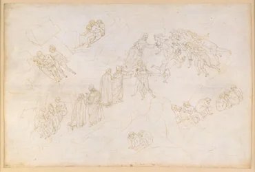 A Divina Commedia, Purgatorio V. Előpurgatórium, középső zóna: azok, akik erőszakos cselekmény következtében vesztették életüket