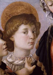 Szent János a Szűztől és a Gyermektől (tempera fán)