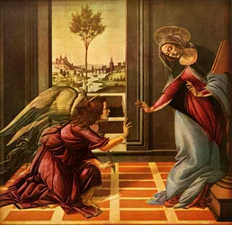 A Cestello Angyali üdvözlet, 1489, 1937.