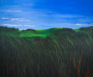 Rolling Hills, 2022 (akril, vászon)