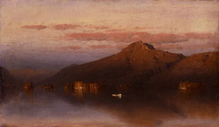 A Whiteface-hegy a Lake Placid-hegyről