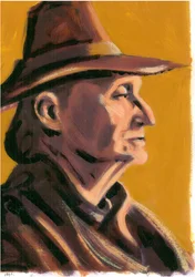Edith Sitwell (1887-1964), 2008 (olaj)