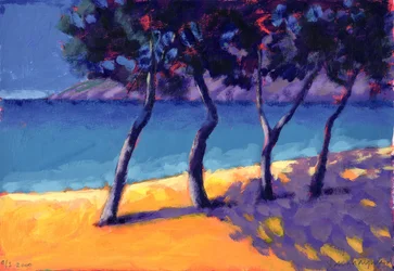 Eulalia (akril, karton)