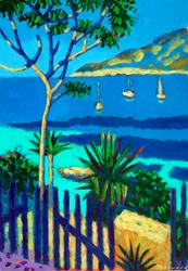 La Mer # 2, 2022 (akril, tábla)