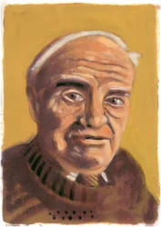 V. S Pritchett, 2008 (olaj, papír)