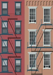 New York Town House, 2017 (digitális)