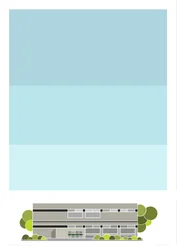 Stamford Hill Library, 2014 (grafikai giclee nyomat)