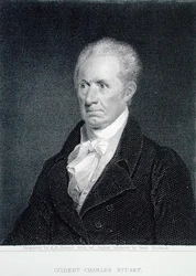 Gilbert Charles Stuart (1755-1828), Asher Brown Durand (1796-1886) metszete egy eredeti miniatűrből (metszet)