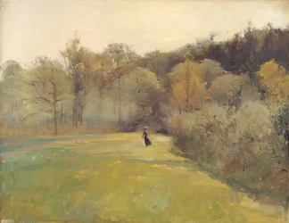 Llandrindod Wells, 1900 körül (festmény)