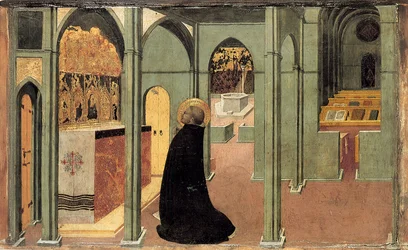 Aquinói Szent Tamás imádságban, kb. 1428-1432
