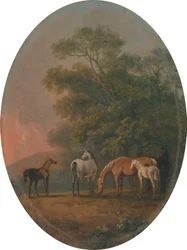 Kancák és csikók [1795, Royal Academy of Arts, London, kiállítási katalógus]