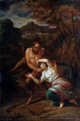 Pán és Szürinx nimfa, 17. század