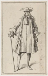 Férfi karddal