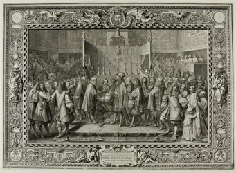A franciák és a svájciak közötti szövetség megújítása 1663-ban