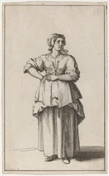 Álló szolgálóasszony