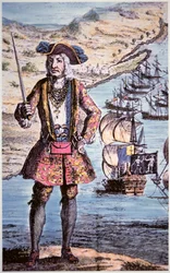 Bartholomew Roberts kapitány, James Basire metszete