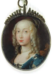 Lady Frances Cavendish, Bolingbroke grófnője (zománc)