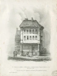 Lichfield – Dr. Johnson szülőhelye: litográfia, és [19. század] (nyomtatott)