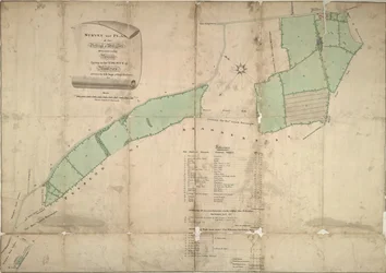 Willesden térképe, London (litho)