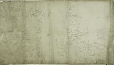 Willesden térképe, London (litho)