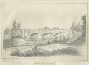 Stafford – Radford Bridge: ceruzarajz, nd [?19. század] (rajz)