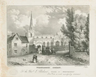 Wednesbury templom: litográfia és [ (nyomtatás)