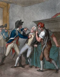 Maximilien Robespierre letartóztatása, 1794.07.27 - Robespierre elfogása - Robespierre letartóztatása