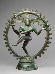 Shiva Nataraja, a tánc ura, 11. század körül (réz)